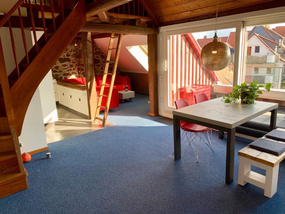 Historische Ferienwohnung Mit Sauna In Lich Extérieur photo